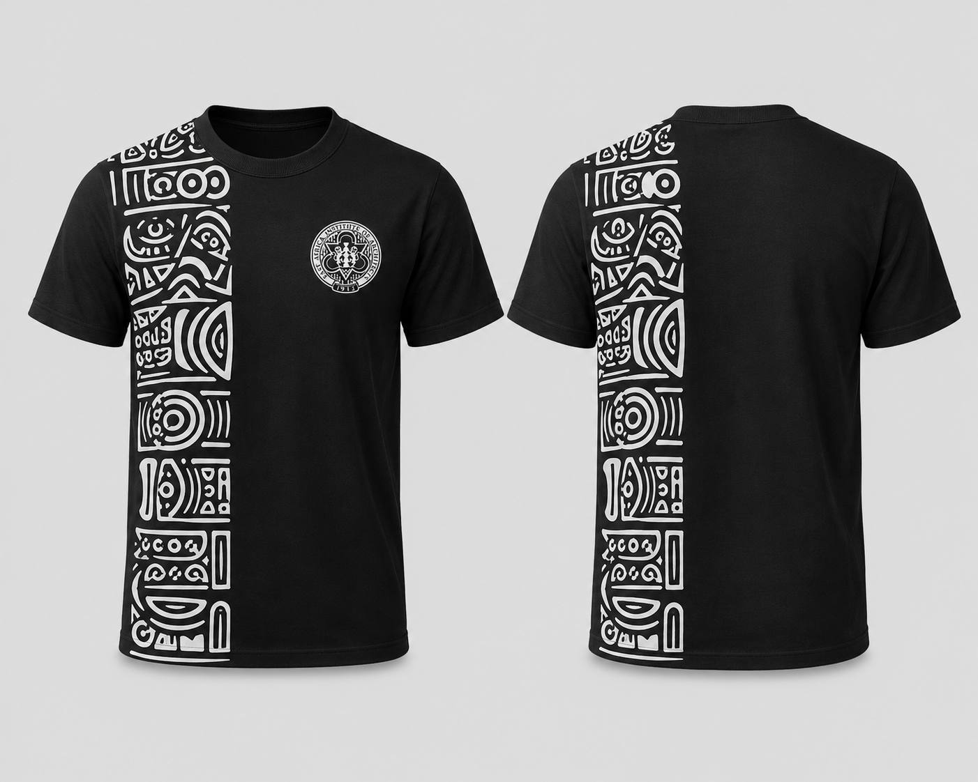 Round Neck Tshirt Black